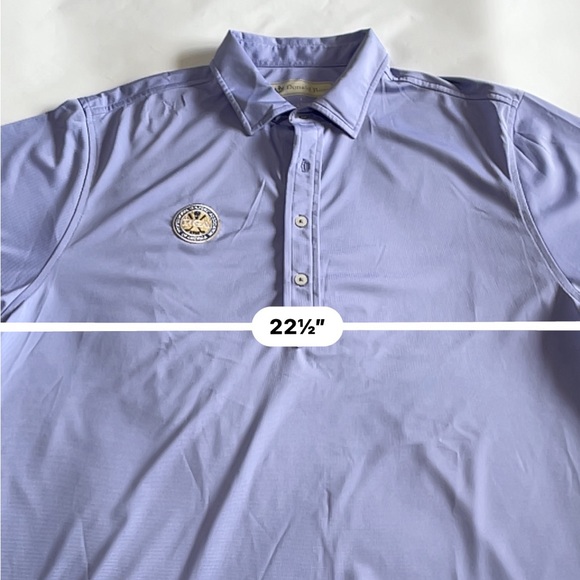 Donald Ross PGA Size Large 3-Button Golf Polo Shirt - Picture 9 of 10